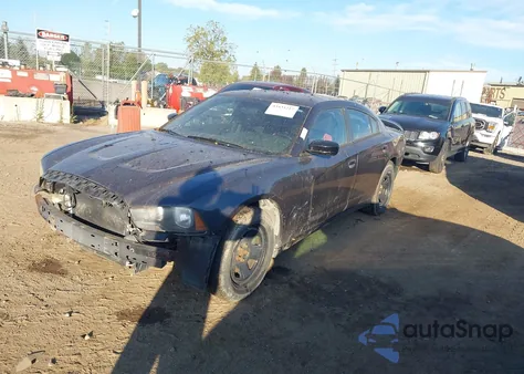 2013 Dodge Charger Police from USA, damaged, VIN 2C3CDXAT0DH712999